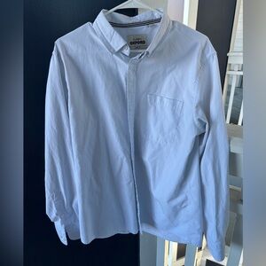 Men’s White Button Up